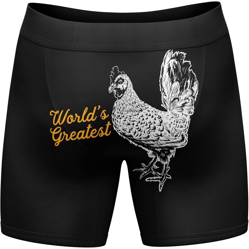 image:imageMens Animal Boxers Funny Cat Dog Fish and More Novelty Underwear  Funny Graphic Boxers Animal  Cool Sarcastic Soft Stretchy Cotton Blend for Comfort Mens Novelty Boxer BriefsWorlds Greatest