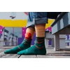 Easily Distracted by Fishing Socks Funny Fisherman Crew Socks | Soft Cotton Blend Comfort, Novelty Outdoor Footwear for Men Who Love Fishing, Funny Graphic Socks, Graphic Sock, Cool Fishing