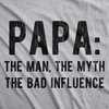 Funny Dad T Shirts Sarcastic Husband Tees Joke Humor for Father | Funny T Shirts, Dad Joke Apparel for Men, Cool Mechanic Short Sleeve, Soft Cotton Blend, Novelty Tees for Guys(Papa Legend)