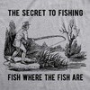 Funny Dad T Shirts Sarcastic Husband Tees Joke Humor for Father | Funny T Shirts, Dad Joke Apparel for Men, Cool Mechanic Short Sleeve, Soft Cotton Blend, Novelty Tees for Guys(Fishing Secret)