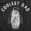 Funny Dad T Shirts Sarcastic Husband Tees Joke Humor for Father | Funny T Shirts, Dad Joke Apparel for Men, Cool Mechanic Short Sleeve, Soft Cotton Blend, Novelty Tees for Guys(Heather Black – Coolest Dad)