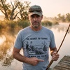 Funny Dad T Shirts Sarcastic Husband Tees Joke Humor for Father | Funny T Shirts, Dad Joke Apparel for Men, Cool Mechanic Short Sleeve, Soft Cotton Blend, Novelty Tees for Guys(Fishing Secret)