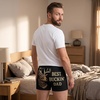 Funny Fishing and Hunting Boxers for Men Sarcastic Briefs for Guys | Deer and Fishing Joke Underwear, Funny Graphic Boxers, Dad Joke , Cool Hunting, Sarcastic, Soft Stretchy Cotton Blend for(Bucking Dad)