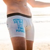 Funny Fishing and Hunting Boxers for Men Sarcastic Briefs for Guys | Deer and Fishing Joke Underwear, Funny Graphic Boxers, Dad Joke , Cool Hunting, Sarcastic, Soft Stretchy Cotton Blend for(Two Hands)