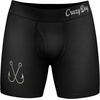 Funny Fishing and Hunting Boxers for Men Sarcastic Briefs for Guys | Deer and Fishing Joke Underwear, Funny Graphic Boxers, Dad Joke , Cool Hunting, Sarcastic, Soft Stretchy Cotton Blend for(Black – Part Time Hooker)