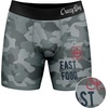 Funny Fishing and Hunting Boxers for Men Sarcastic Briefs for Guys | Deer and Fishing Joke Underwear, Funny Graphic Boxers, Dad Joke , Cool Hunting, Sarcastic, Soft Stretchy Cotton Blend for(Fast Food)