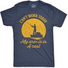 I Can’t Work Today My Arm is in A Cast Funny Fishing Fathers Day 5XL T-Shirt and Sock Combo