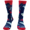 Men’s Fishing Makes Me Less Murdery Socks Funny Fish Angler Footwear | Funny Graphic Socks, Graphic Sock, Cool Fishing Sock, Stretchy and Soft, Novelty Socks