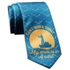 Crazy Dog T-Shirts I Can’t Work Today My Arm is in A Cast Funny Fishing Fathers Day XL T-Shirt and Tie Combo