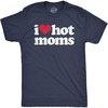 Crazy Dog T-Shirts Men’s Novelty T-Shirt(Heather Navy)