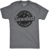 Funny Dad T Shirts Sarcastic Husband Tees Joke Humor for Father | Funny T Shirts, Dad Joke Apparel for Men, Cool Mechanic Short Sleeve, Soft Cotton Blend, Novelty Tees for Guys(Dark Heather Grey – Sawblade)