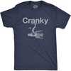 Mens Funny T Shirts Cranky Sarcastic Fishing Graphic Novelty Tee for Men | Funny T Shirts, Graphic Apparel for Men, Cool Fishing Short Sleeve, Sarcastic, Soft Cotton Blend, Novelty Tees for Guys