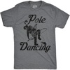 Mens Funny T Shirts Pole Dancing Fishing Tee for Men | Funny T Shirts, Graphic Apparel for Men, Cool Fishing Short Sleeve, Sarcastic, Soft Cotton Blend, Novelty Tees for Guys