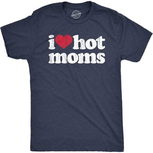 Crazy Dog T-Shirts Men’s Novelty T-Shirt(Heather Navy)