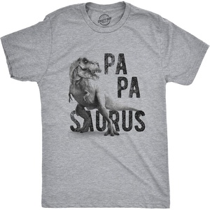 Funny Dad T Shirts Sarcastic Husband Tees Joke Humor for Father | Funny T Shirts, Dad Joke Apparel for Men, Cool Mechanic Short Sleeve, Soft Cotton Blend, Novelty Tees for Guys(Papasaurus)