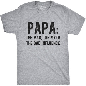Funny Dad T Shirts Sarcastic Husband Tees Joke Humor for Father | Funny T Shirts, Dad Joke Apparel for Men, Cool Mechanic Short Sleeve, Soft Cotton Blend, Novelty Tees for Guys(Papa Legend)