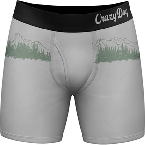 Funny Fishing and Hunting Boxers for Men Sarcastic Briefs for Guys | Deer and Fishing Joke Underwear, Funny Graphic Boxers, Dad Joke , Cool Hunting, Sarcastic, Soft Stretchy Cotton Blend for(Pole Dance)