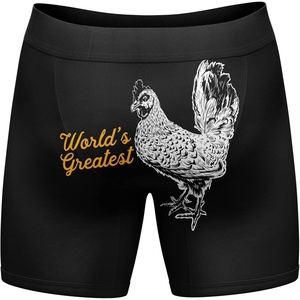 Mens Animal Boxers Funny Cat Dog Fish and More Novelty Underwear | Funny Graphic Boxers, Animal , Cool Sarcastic, Soft Stretchy Cotton Blend for Comfort, Mens Novelty Boxer Briefs(Worlds Greatest)