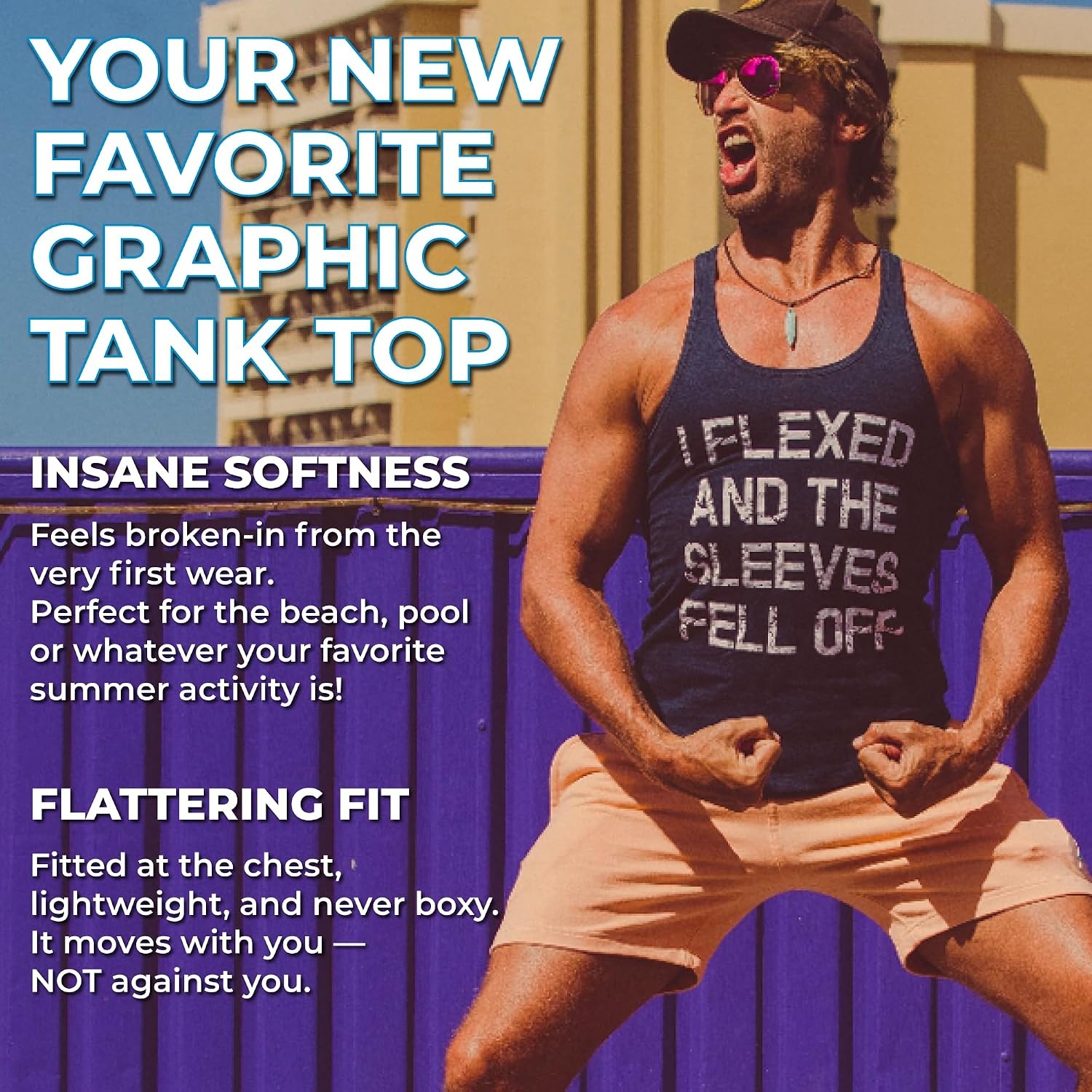 image:image99 Problems But Sleeves Aint One Tank Top Funny Sleveless Tee Funny Workout Shirt Graphic Tank Top for Men Cool Music Sleeveless Tee Fitted Tank Novelty Tank Tops for GuysBlack