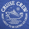 Crazy Dog T-Shirts Cruise Shirt for Men, Cruising and Boozing Graphic Tee | Soft cotton blend, anchor text graphic, casual cruise vacation wear, Funny T Shirts, Graphic Apparel for Men, Cool Summer(Heather Royal – Cruse Crew Ice Cream)