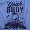 Mens Fun Summer Tees Hot Funny Pool Beach Ocean Swimming T Shirts for Guys(Heather Light Blue – Yeah Buoy)