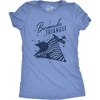 Womens Bermuda Triangle T Shirt Funny Vintage Retro Graphic Novelty Tee for Men | Funny T Shirts, Graphic Tops for Women, Cool Baseball Top, Sarcastic, Soft Cotton Blend, Women’s Novelty Tees(Light Heather Blue)