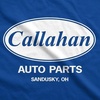Crazy Dog Mens Callahan Auto Parts T Shirt Funny Graphic Novelty Tee | Funny T Shirts, Graphic Apparel for Men, Cool Movie Short Sleeve, Soft Cotton Blend, Novelty Tees for Guys(Heather Royal)