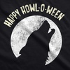Dog Shirt Happy Howl-O-Ween Shirt Funny Halloween Wolf Tee for Pup Black L | Halloween Shirt For Dogs, Cool Dog Puppy TShirt, Calming Dog Tee, Soft Cotton Pet Apparel, Lightweight Tee for Pets, Sizes(Medium)