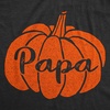 Halloween Mens T-Shirt Lets Get Smashed Funny Pumpkin Spooky Tees | Funny T Shirts, Halloween Apparel for Men, Cool Drinking Short Sleeve, Soft Cotton Blend, Novelty Tees for Guys(Heather Black – Papa Pumpkin)