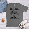 Mens T Shirts Funny Sarcastic Humor Adult Joke Tees for Guys | Funny T Shirts, Sarcastic Apparel for Men, Cool Short Sleeve, Fitness, Soft Cotton Blend, Novelty Tees for Guys(Dark Heather Grey – Nobody Gives)