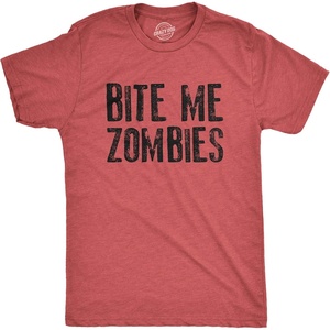 Halloween Mens T-Shirt Lets Get Smashed Funny Pumpkin Spooky Tees | Funny T Shirts, Halloween Apparel for Men, Cool Drinking Short Sleeve, Soft Cotton Blend, Novelty Tees for Guys(Heather Red)