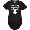 Maternity Funny for Pregnant Women Funny Pregnancy T Shirt | Funny Graphic Pregnancy Tee, Graphic Maternity Wear, Cool Sarcastic Short Sleeve, Animal, Ruched, stretchy, soft, Maternity(Black – Last One)