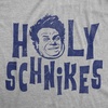 Mens Chris Farley T-Shirt Matt Foley Funny Graphic Novelty Tees | Licensed Chris Farley Tees, Cool Comedy Shirts, Vintage 90s Graphic Tee, Funny Matt Foley Tshirts, Classic Farley Quotes,(Light Heather Grey – Holy Schnikes)