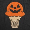 Toddler T Shirts Jack O Lantern Ice Cream Cone Tee for Young Kids | Funny Kids Shirts, Halloween Apparel for Toddler, Cool Food Apparel, Super Soft Blend, Childrens Graphic Tees