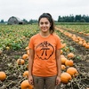 Womens Pumpkin Pi Funny Math Shirt PieThanksgiving Fall T Shirt | Funny T Shirts, Halloween Tops for Women, Cool Thanksgiving Top, Science, Soft Cotton Blend, Women’s Novelty Tees(Orange)