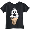 Toddler T Shirt Ghost Ice Cream Cone Halloween Tee for Young Kids | Funny Kids Shirts, Halloween Apparel for Toddler, Cool Food Apparel, Super Soft Blend, Childrens Graphic Tees