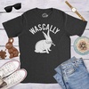Funny Easter Bunny Perfect Baskets Sarcastic T Shirts for Men | Funny T Shirts, Easter Apparel for Men, Cool Animal Short Sleeve, Soft Cotton Blend, Novelty Tees for Guys(Heather Black – Wascally Rabbit)