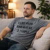 Funny Saint Patricks Day Hilarious Graphic Humor T Shirts for Men | Funny T Shirts, Saint Patrick’s Day Apparel for Men, Cool Short Sleeve, Soft Cotton Blend, Novelty Tees for Guys(Heather Green – Beer 3 People)
