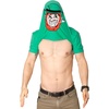 Mens Saint Patricks T Shirt Funny Irish Tees Cool Party Tees | Funny T Shirts, Graphic Apparel for Men, Cool Drinking Short Sleeve, Sarcastic, Soft Cotton Blend, Novelty Tees for Guys(Heather Green – Leprechaun Flip)