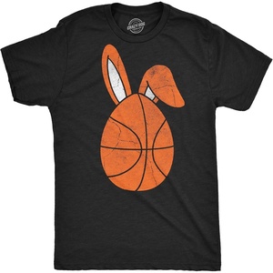 Basketball Easter Egg Easter Sunday Graphic Funny Shirts for Men | Funny T Shirts, Easter Apparel for Men, Cool Basketball Short Sleeve, Soft Cotton Blend, Novelty Tees for Guys
