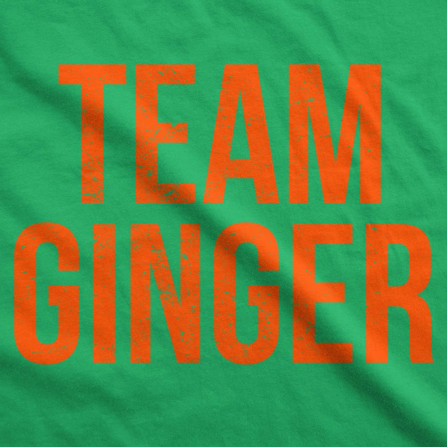 image:imageFunny Saint Patricks Day Hilarious Graphic Humor T Shirts for MenHeather Green Team Ginger
