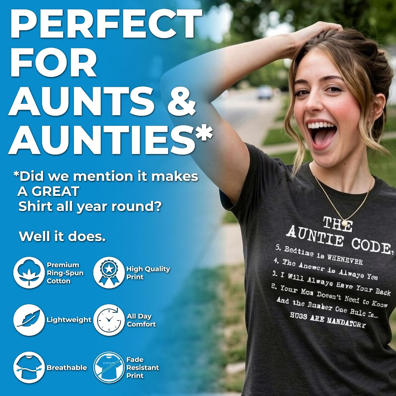 image:imageFunny Womens TShirts Sarcastic Tees for Cool Ladies with SassHeather Black Fauntie