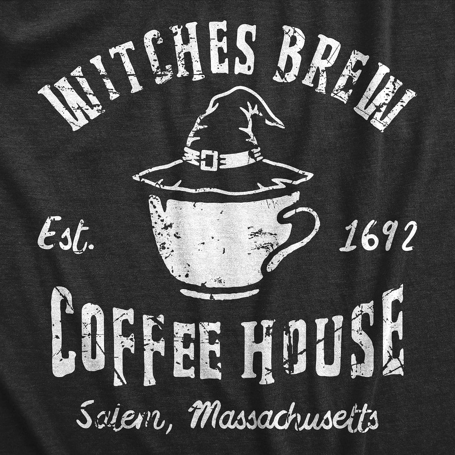 image:imageHalloween Womens TShirt Wicked Witch Witches Cute Spooky TeesHeather Black Witches Brew