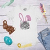 Candy Chocolate and Candy Easter Funny Graphic T Shirt for Women(White – Easter Cat)