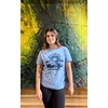 Funny Womens T-Shirts Sarcastic Tees for Cool Ladies with Sass(Heather Light Blue – Reading Cool Kids)