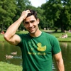 Saint Patricks Day Partying Parade Graphic Funny T Shirts for Men(Heather Green – Lucky Duck)