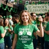 This Girl Loves Saint Patricks Day Cute St Pattys Men’s T-Shirt(Green)