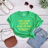 Who Needs Luck with All This Saint Patricks Day Shirt for Women(Heather Green)