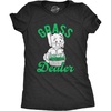 Candy Chocolate and Candy Easter Funny Graphic T Shirt for Women(Heather Black – Grass Dealer)