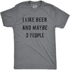 Dark Heather Grey - Beer 3 People